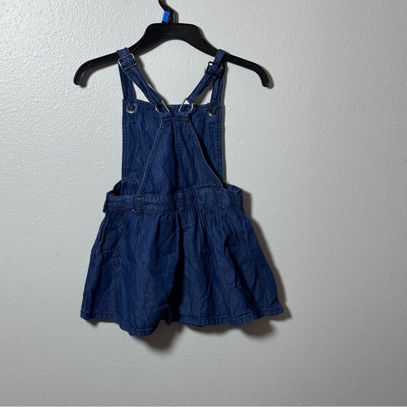 Cat & Jack Denim‎ Blue Overall Dress Girls Size XS (4/5) - Picture 4 of 7
